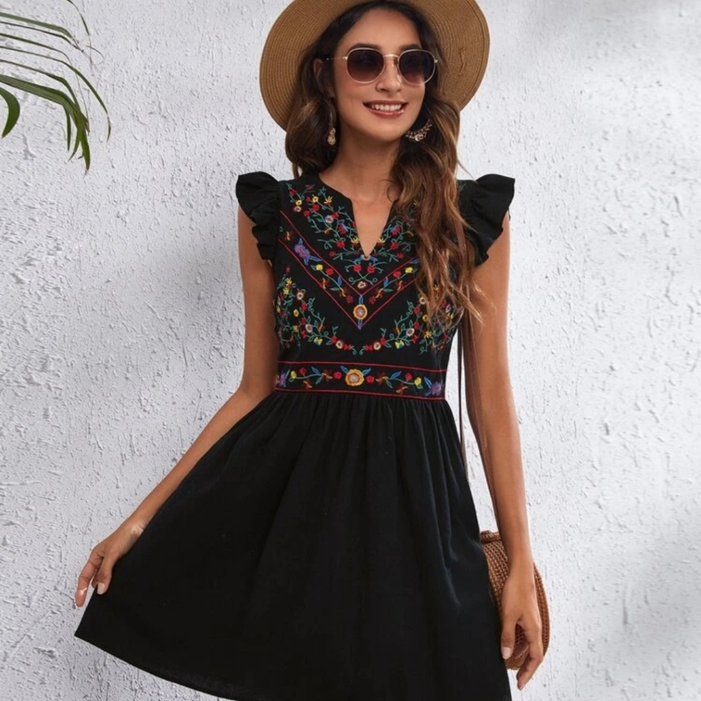 SHEIN black dress